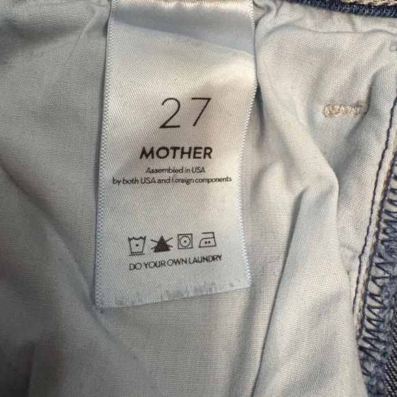 MOTHER The Hustler Ankle Fray Denim Jeans in Sweeter the Juice Blue Wash Size 27 - Picture 10 of 13